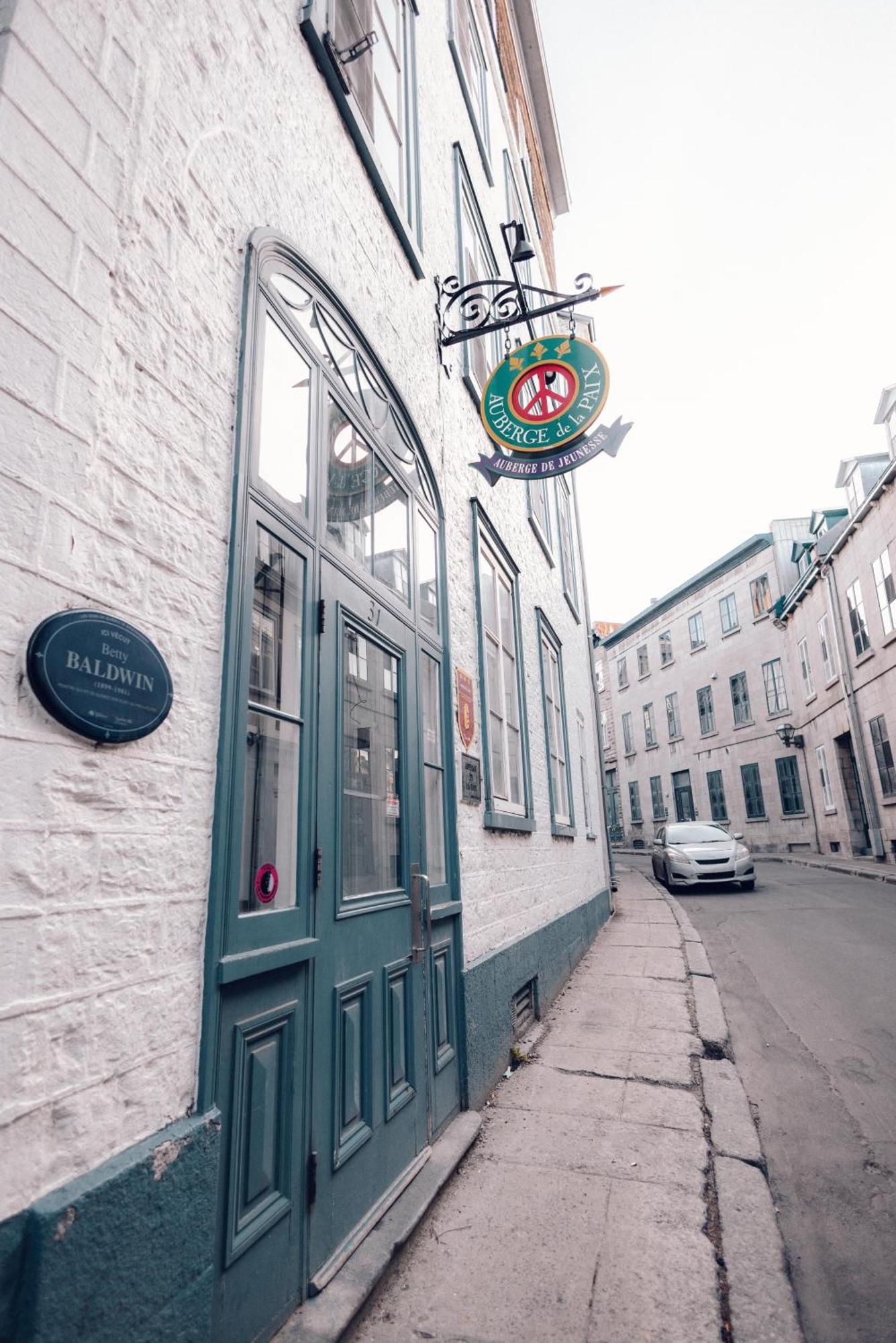 Auberge De La Paix Ciudad de Quebec Exterior foto